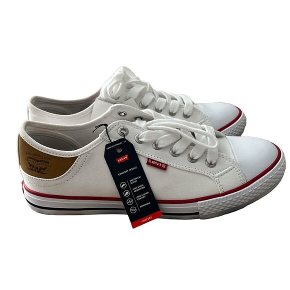 Men’s LEVIS Stan Buck Casual Canvas Shoes - Picture 3 of 5